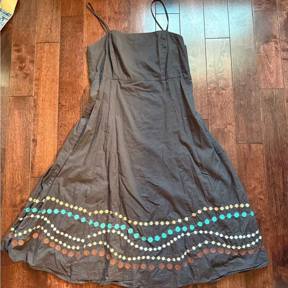 Brown Great Plains midi dress
